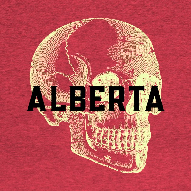 Something Spooky in Alberta, Canada by Canada Tees